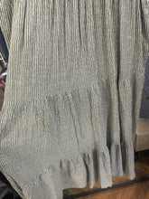 Load image into Gallery viewer, Luna Striped Shirred Dress Khaki
