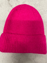 Load image into Gallery viewer, Fluffy Beanie Neon Pink
