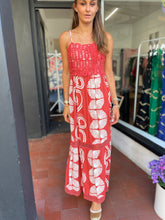 Load image into Gallery viewer, Crochet Sun Dress Rust
