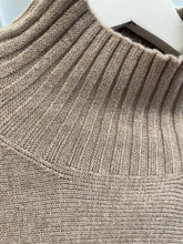 Load image into Gallery viewer, Tammy Ribbed Turtle Neck Jumper Oatmeal
