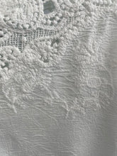 Load image into Gallery viewer, Cotton Crochet Cami White
