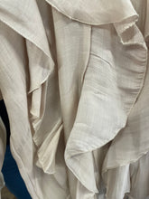 Load image into Gallery viewer, Aira Ruffle Top Beige
