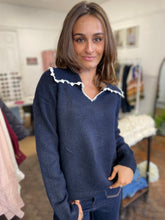 Load image into Gallery viewer, Dawn Sailor Collar Jumper
