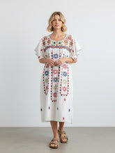 Load image into Gallery viewer, Amara Kaftan White
