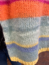 Load image into Gallery viewer, Rainbow Multi Stripe Cardigan
