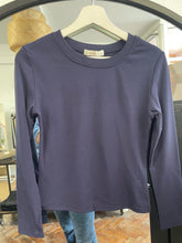 Load image into Gallery viewer, Bobbi Long Sleeve Crew Navy
