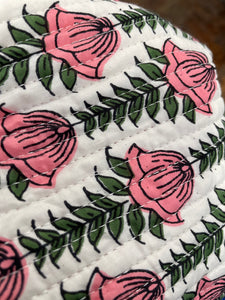 Tara Cotton Quilted Jacket Pink Tulip