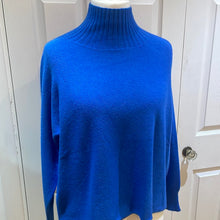 Load image into Gallery viewer, Tammy Ribbed Turtle Neck Jumper Electric Blue
