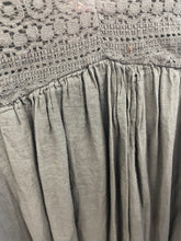 Load image into Gallery viewer, Hazel Lace Voile V Neck Dress Black
