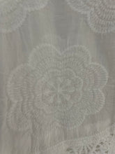 Load image into Gallery viewer, Cove Crochet Trim Waistcoat White
