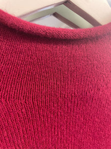 Rae Roll Neck Burgundy