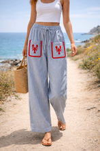 Load image into Gallery viewer, Lobster Pinstripe Trouser
