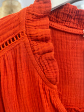 Load image into Gallery viewer, Suri Cheesecloth Insert Dress Orange
