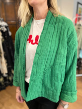 Load image into Gallery viewer, Cara Cotton Jacket Green
