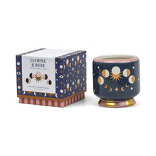 Load image into Gallery viewer, Paddywax A Dopo Moon Phases Ceramic Candle - Jasmine &amp; Rose
