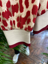 Load image into Gallery viewer, Bolt Leopard Sweat Red/Camel Leopard
