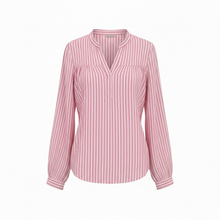 Load image into Gallery viewer, Maia Stripe Shirt Coral
