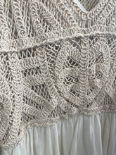 Load image into Gallery viewer, Samara Crochet Dress Cream
