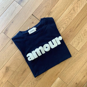 Amour T-Shirt Navy