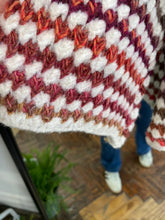 Load image into Gallery viewer, Fawn Funnel Neck Jumper Cream/Autumn Stripe
