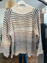 Load image into Gallery viewer, Briar Textured Stripe Jumper Cream/Multi

