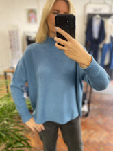 Load image into Gallery viewer, Tammy Ribbed Turtle Neck Jumper Airforce
