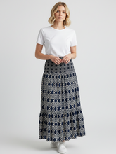 Load image into Gallery viewer, Aliza Skirt/Dress - Navy/Cream
