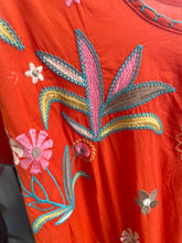 Load image into Gallery viewer, Elora Long Kaftan Dress Orange
