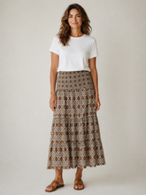 Load image into Gallery viewer, Aliza Skirt/Dress - Chocolate/Blue

