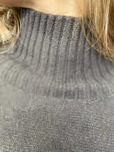Load image into Gallery viewer, Tammy Ribbed Turtle Neck Jumper Chocolate
