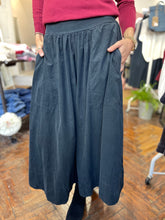 Load image into Gallery viewer, Cassy Corduroy Pocket Skirt Charcoal
