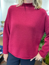 Load image into Gallery viewer, Rae Roll Neck Burgundy
