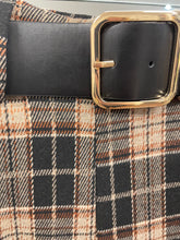 Load image into Gallery viewer, Madeleine Checked Trouser Black
