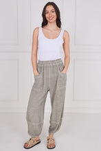 Load image into Gallery viewer, Teabag Tapered Leg Trouser Khaki
