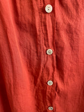 Load image into Gallery viewer, Valencia Voile Short Sleeve Terracota Blouse
