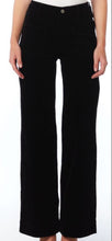 Load image into Gallery viewer, Marsha Patch Pocket Wide Leg Cord Trousers Black
