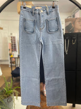 Load image into Gallery viewer, Jenny Front Plait Pocket Blue

