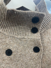 Load image into Gallery viewer, Funnel Cardigan Mocha
