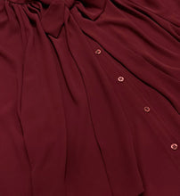 Load image into Gallery viewer, Amelie Pussy Bow Blouse Bordeaux
