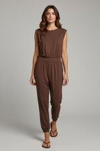 Load image into Gallery viewer, Jenny Balloon Trouser Jumpsuit Chocolate
