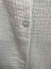 Load image into Gallery viewer, Marianne Cheesecloth Short Sleeve White
