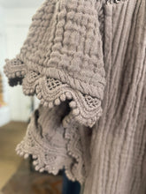 Load image into Gallery viewer, Soraya Cheesecloth Swing Dress Mocha
