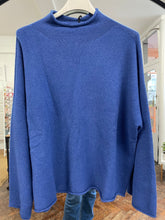 Load image into Gallery viewer, Rae Roll Neck Denim Blue

