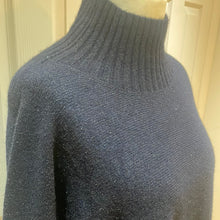 Load image into Gallery viewer, Tammy Ribbed Turtle Neck Jumper Navy
