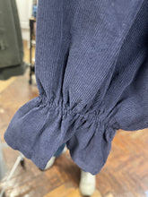 Load image into Gallery viewer, Octavia Corduroy Shirt Navy
