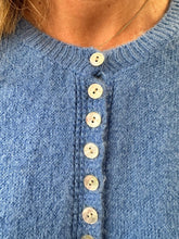 Load image into Gallery viewer, Soft Button Collar Jumper Cornflower
