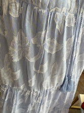 Load image into Gallery viewer, Papaya Crochet Sleeve Dress Blue
