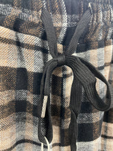 Load image into Gallery viewer, Brushed Check Trouser Black/Brown
