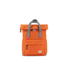 Load image into Gallery viewer, Roka Canfield B Burnt Orange Recycled Nylon Small Backpack

