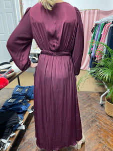 Isadora Wrap Maxi Damson